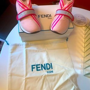 Girls fendi sneakers
